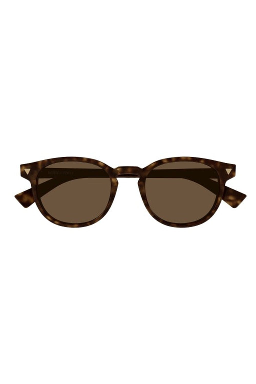 BOTTEGA VENETA-Round Sunglasses-HAVANA