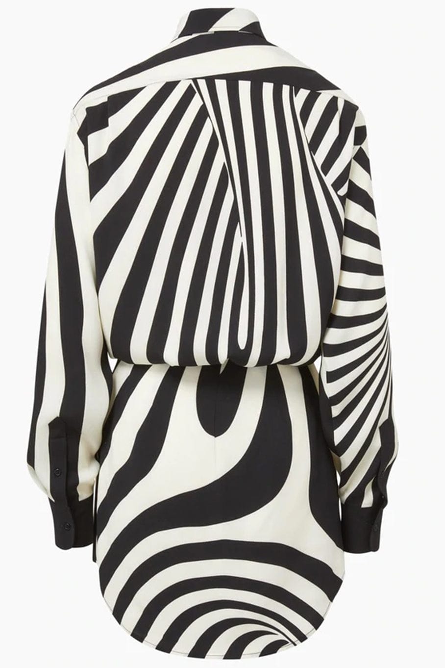 BRANDON MAXWELL-Nouveau Mini Shirtdress-