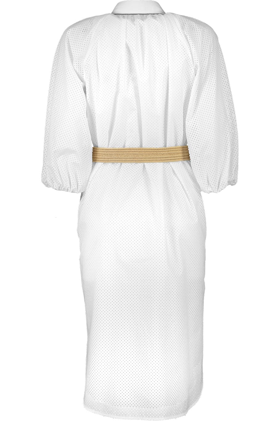 BRUNELLO CUCINELLI-Long Sleeve Belted Dress-