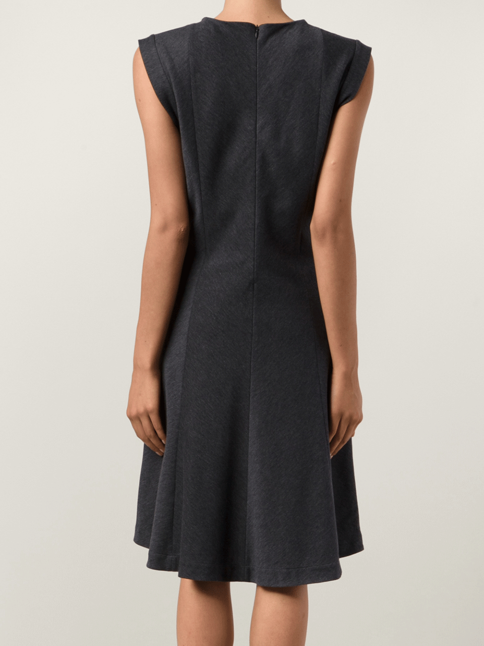 BRUNELLO CUCINELLI-Hi-Low Jersey Dress-