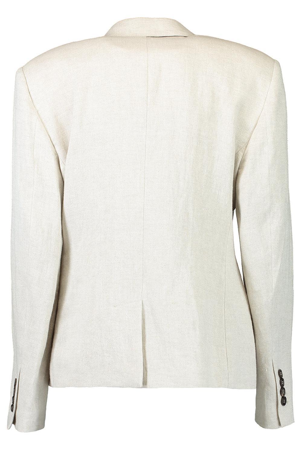 Sparkling Blazer-BEIGE-38-CLOTHINGJACKETBLAZERS-BRUNELLO CUCINELLI