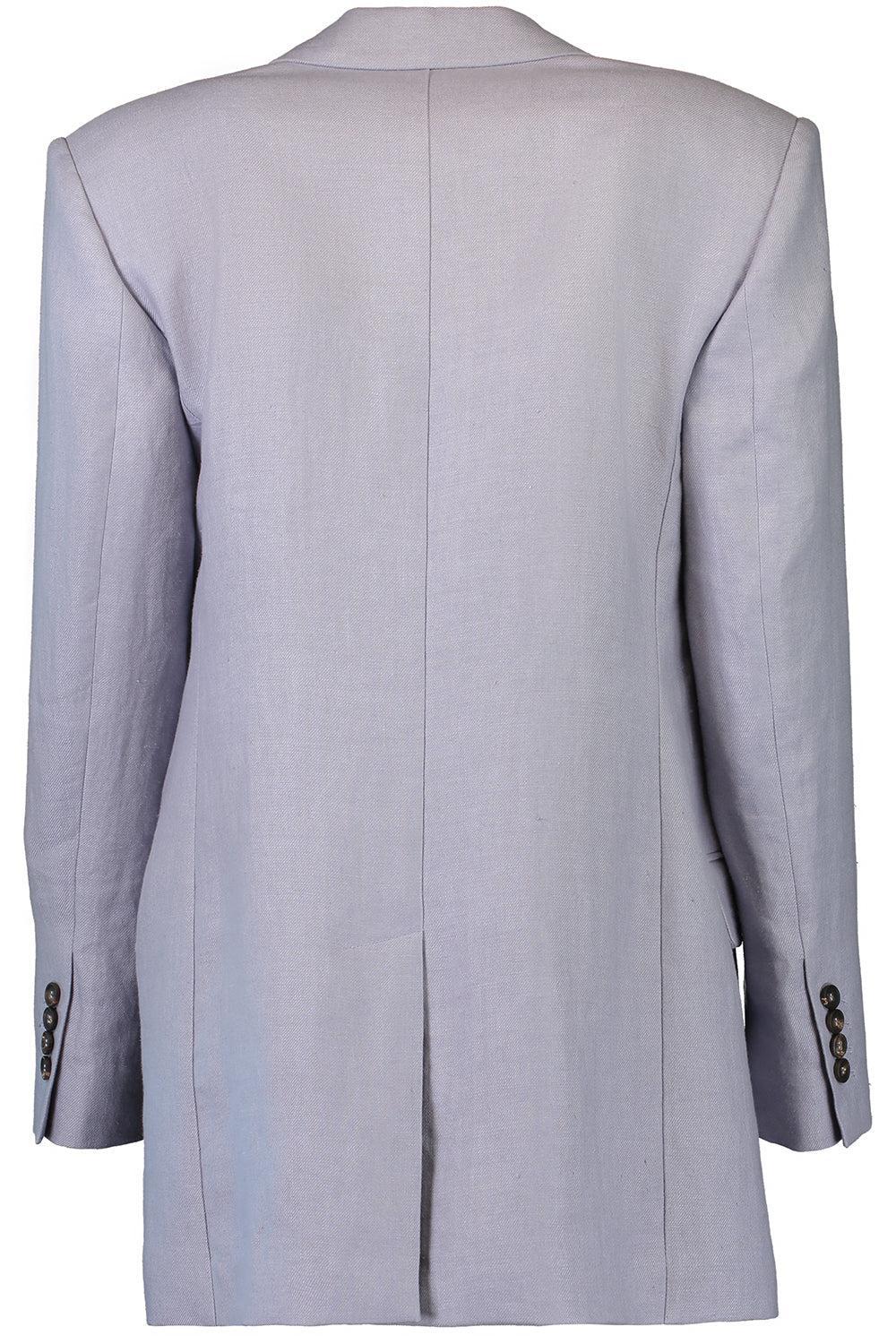 Dyed Gabardine Monili Blazer-PURPLASH-40-CLOTHINGJACKETBLAZERS-BRUNELLO CUCINELLI