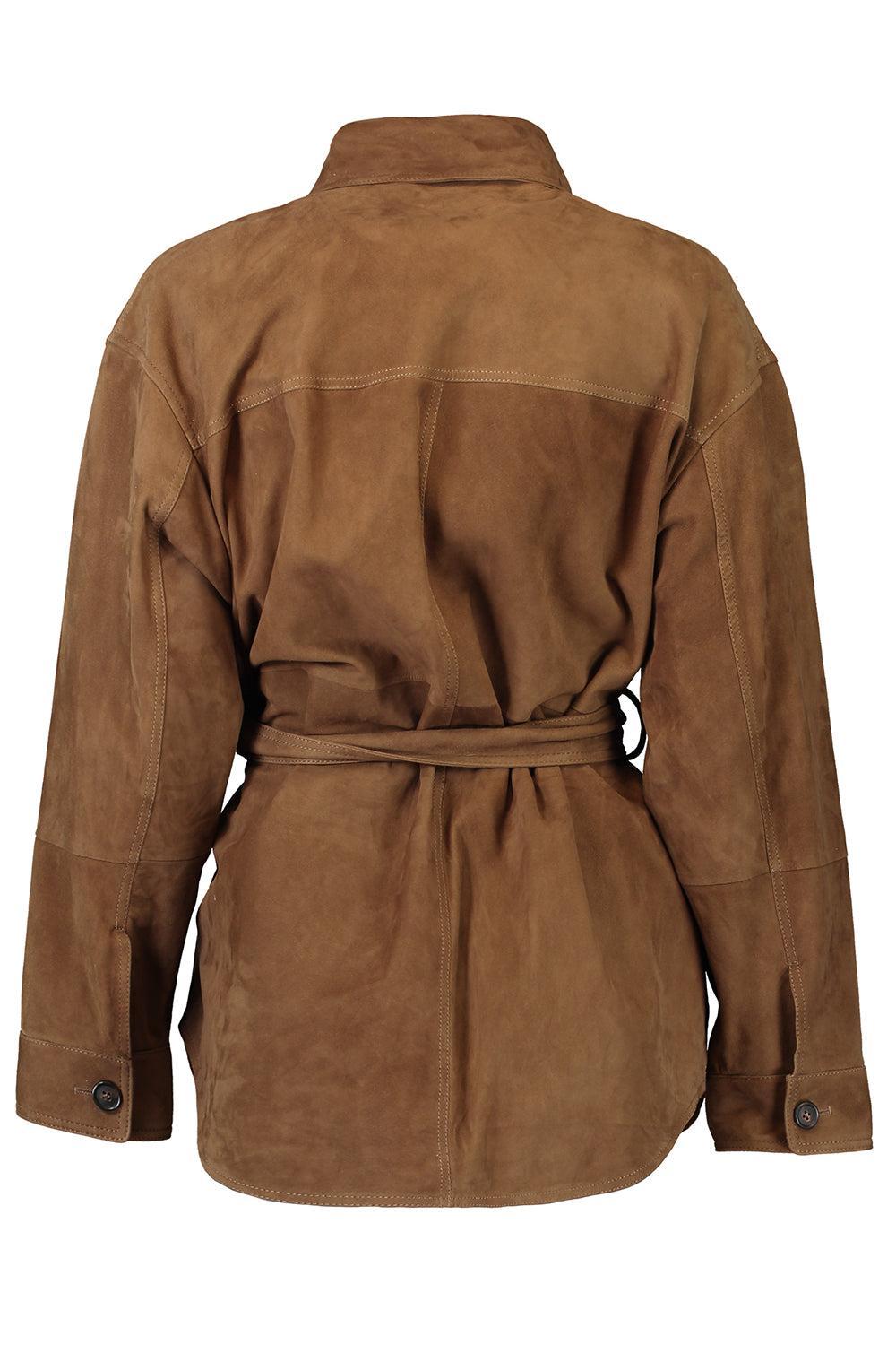 Safari Jacket-SESAME-38-CLOTHINGJACKETLEATHER-BRUNELLO CUCINELLI