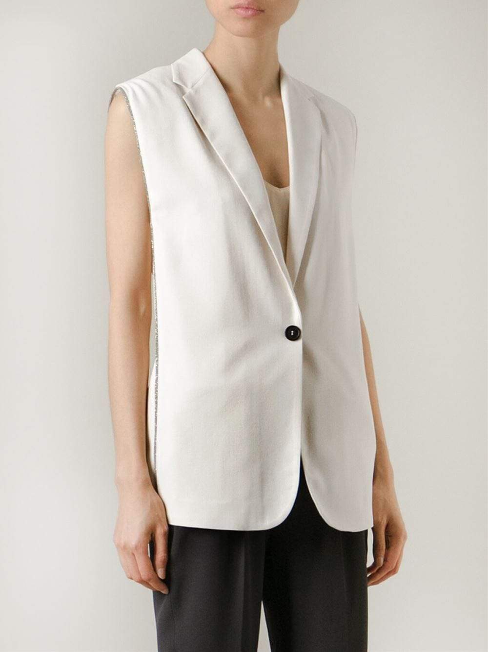 BRUNELLO CUCINELLI-Alpaca Vest-