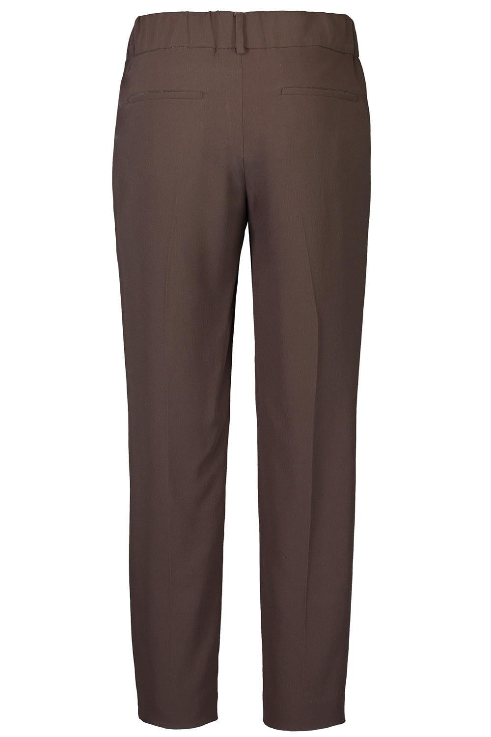 Crop Pull On Pant-CHOCOLATE-36-CLOTHINGPANTCASUAL-BRUNELLO CUCINELLI