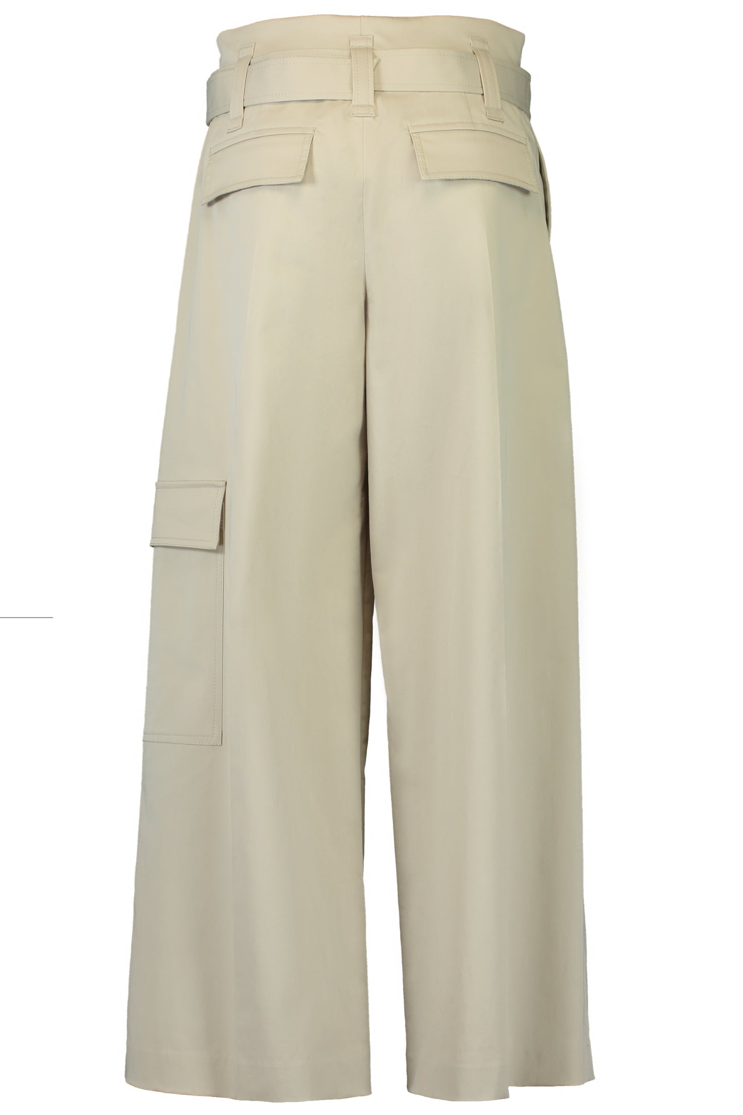Pleated A-Line Trouser-BEIGE-38-CLOTHINGPANTCROPPED-BRUNELLO CUCINELLI