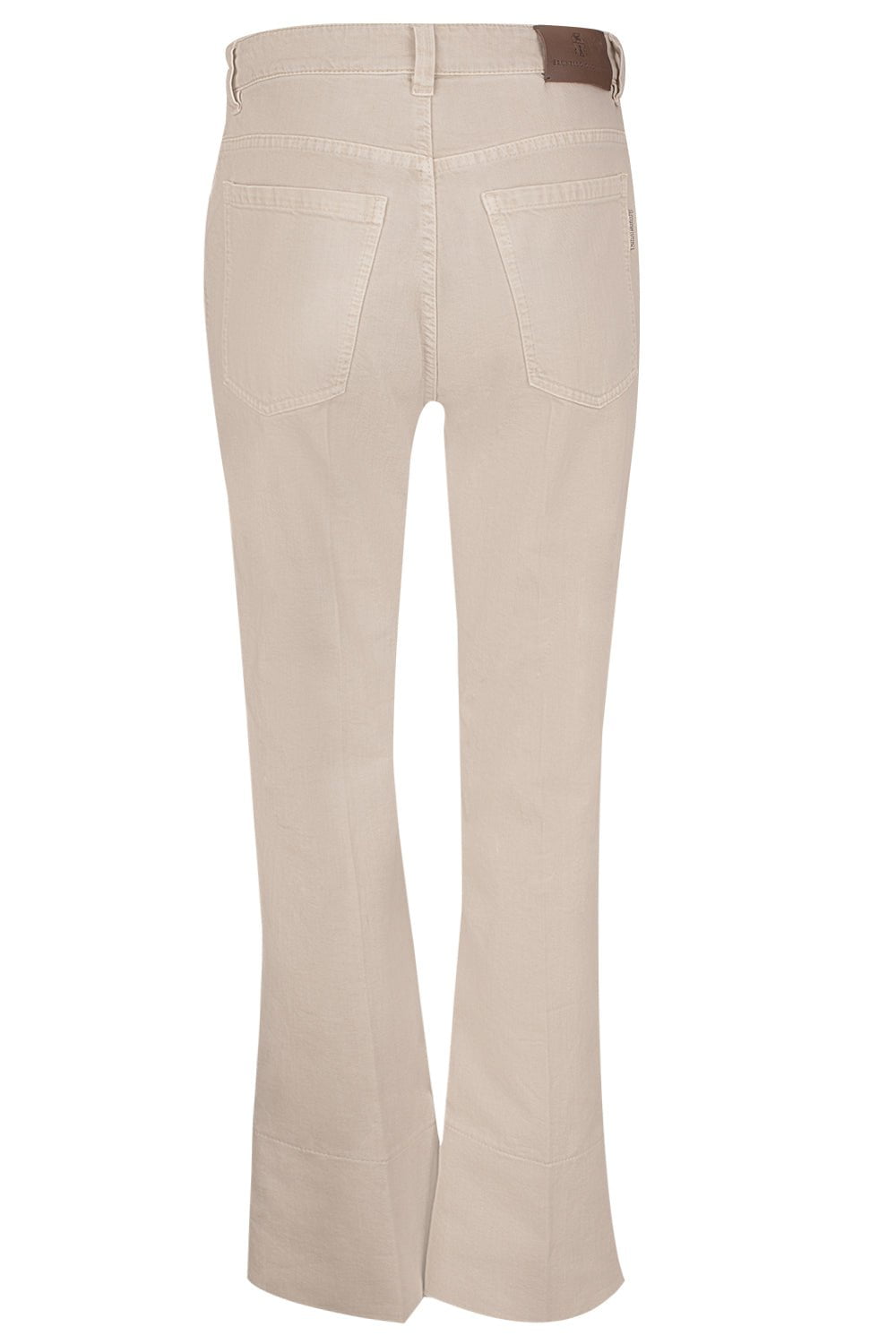 BRUNELLO CUCINELLI-Inset Barrel Hem Jean-