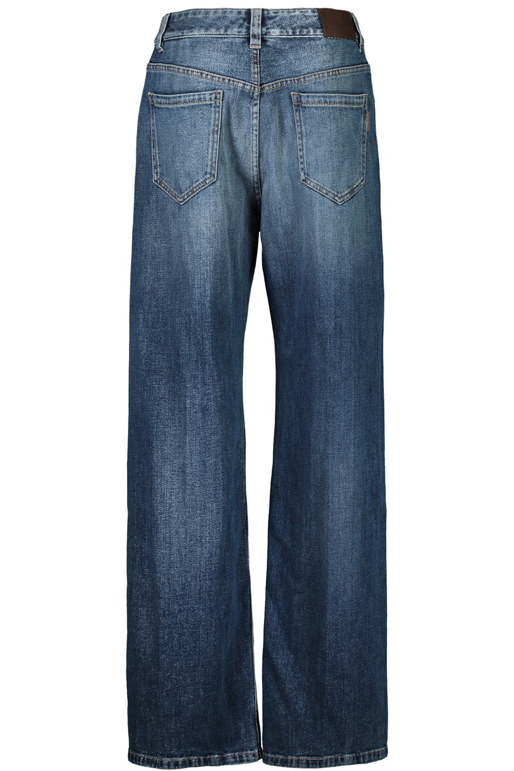 BRUNELLO CUCINELLI-Five Pocket Loose Trousers-DNM BLUE