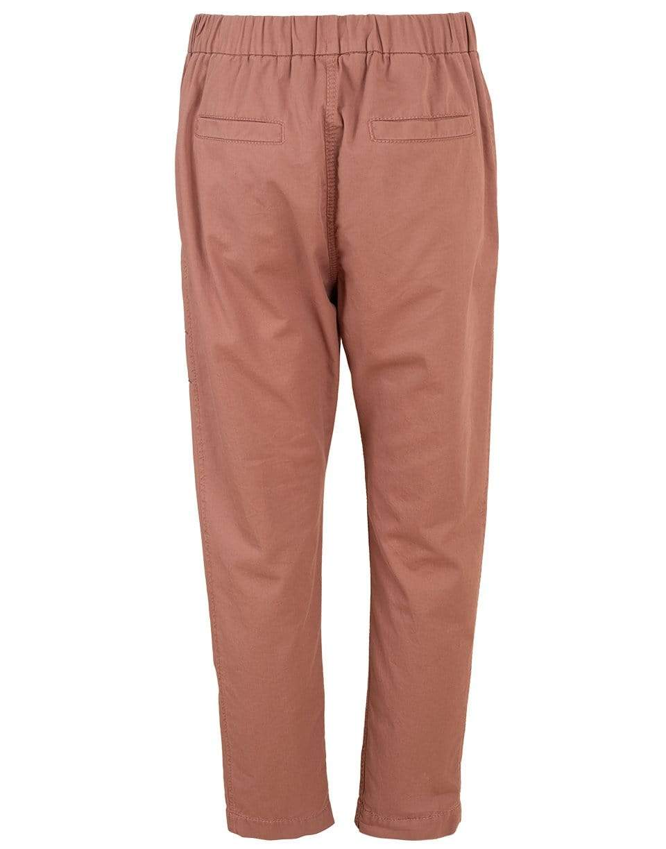 BRUNELLO CUCINELLI-Garment Dye Drawstring Jogger Pant-