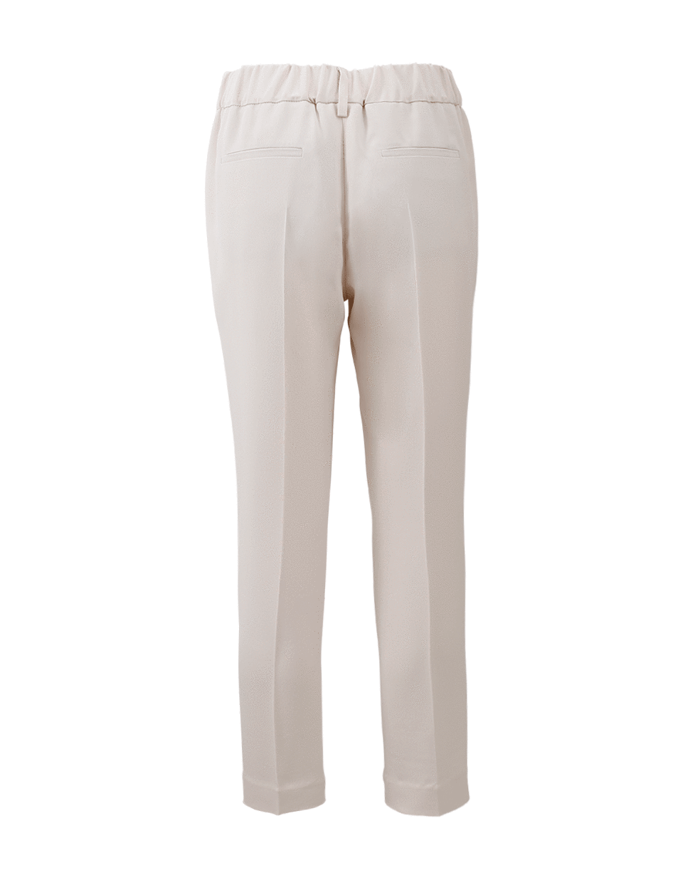 BRUNELLO CUCINELLI-Classic Pull On Pant - Vanilla-