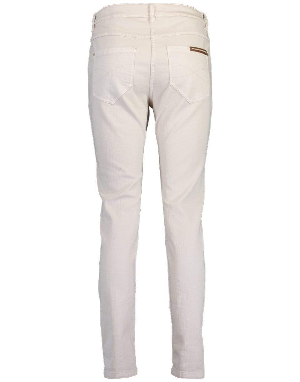BRUNELLO CUCINELLI-Five Pocket Skinny Jean - Beige-