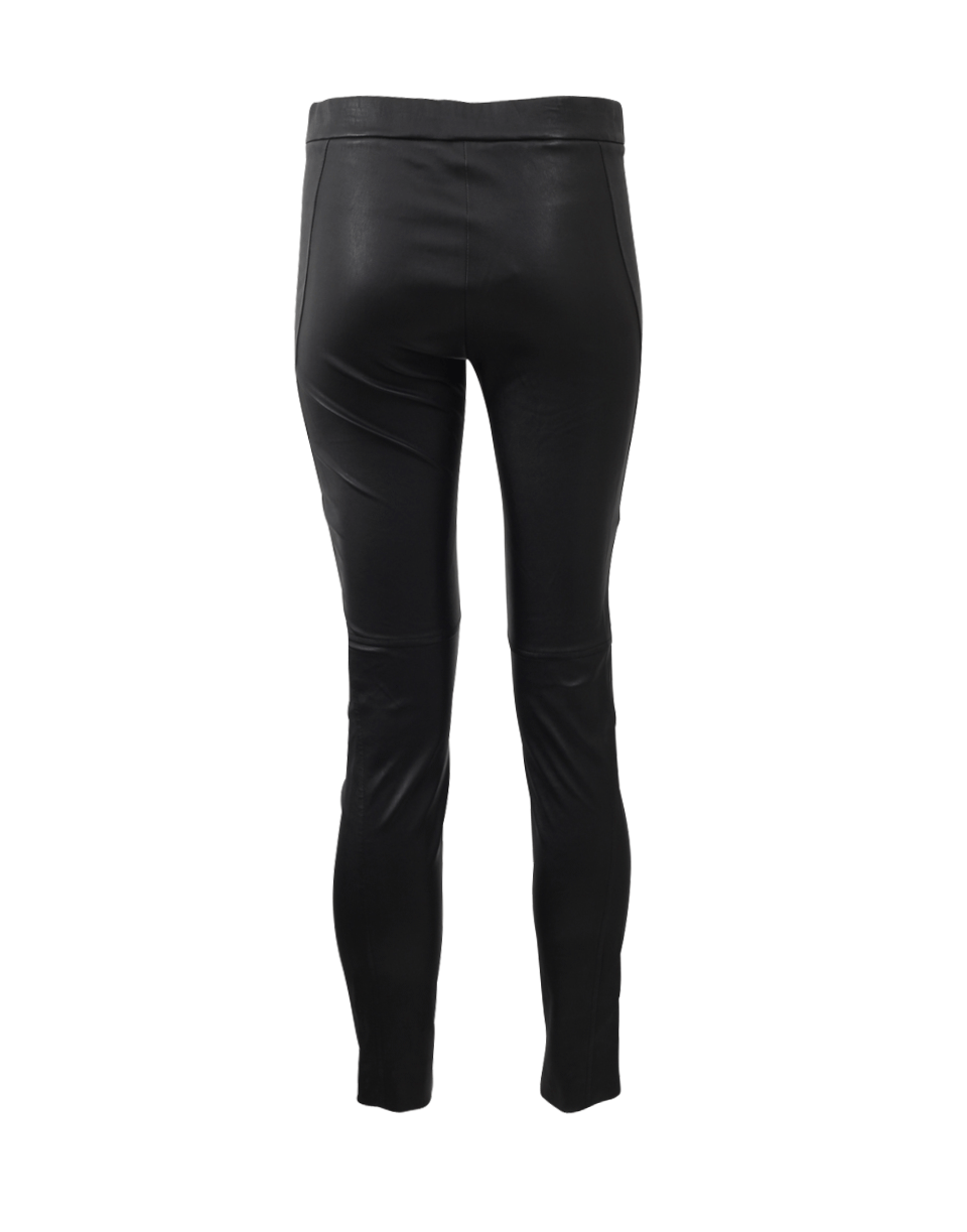 BRUNELLO CUCINELLI-Seamed Leather Legging-