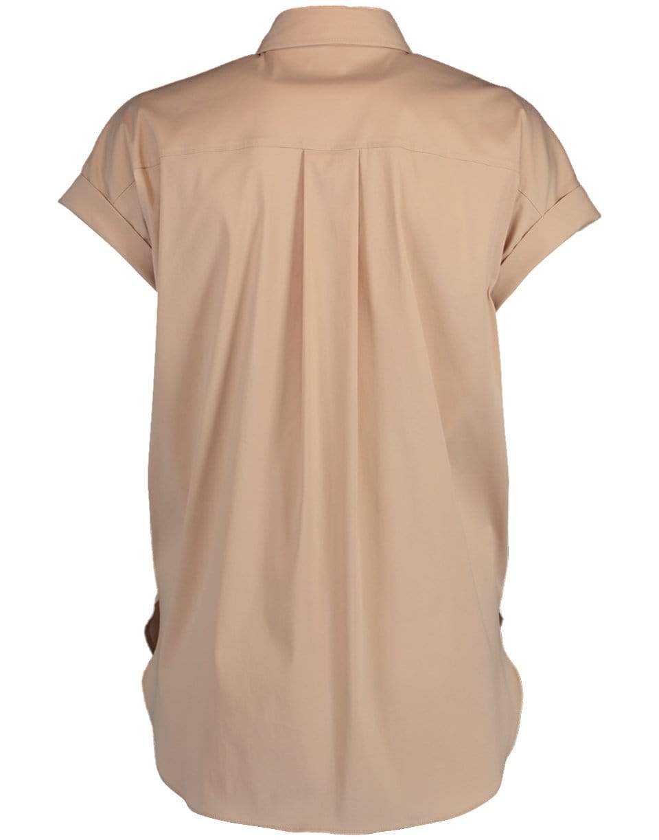 BRUNELLO CUCINELLI-Monili Pocket Button Up Blouse-