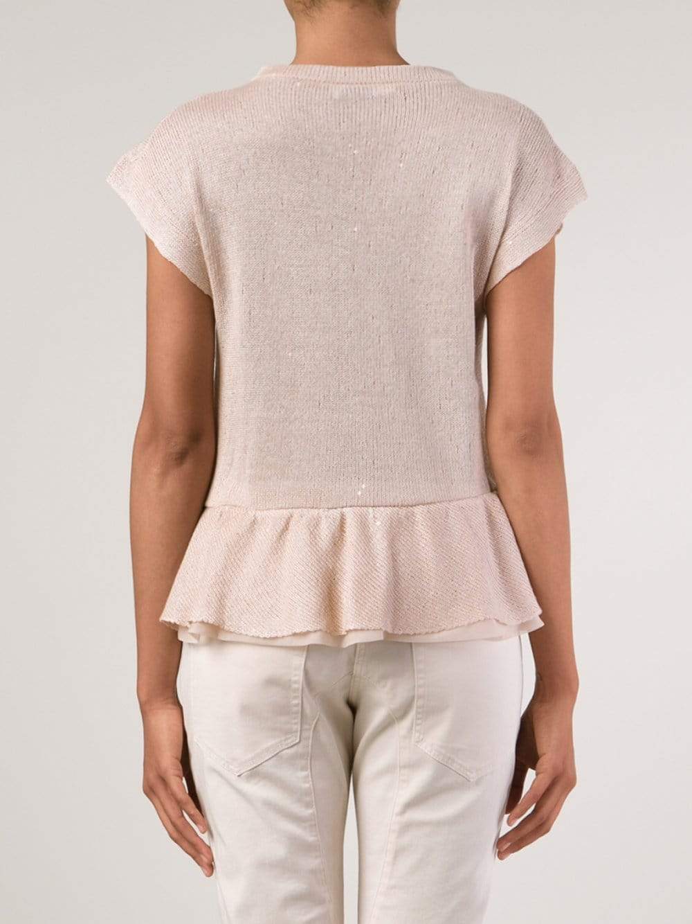 BRUNELLO CUCINELLI-Flutter Hem Cardigan-