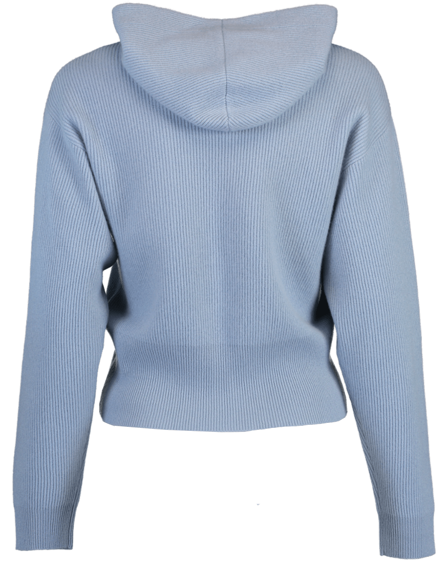 BRUNELLO CUCINELLI-Cashmere Ribbed Hooded Cardigan-