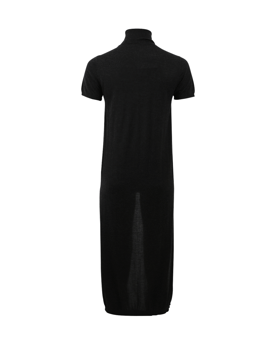 BRUNELLO CUCINELLI-Turtleneck Maxi Dress-