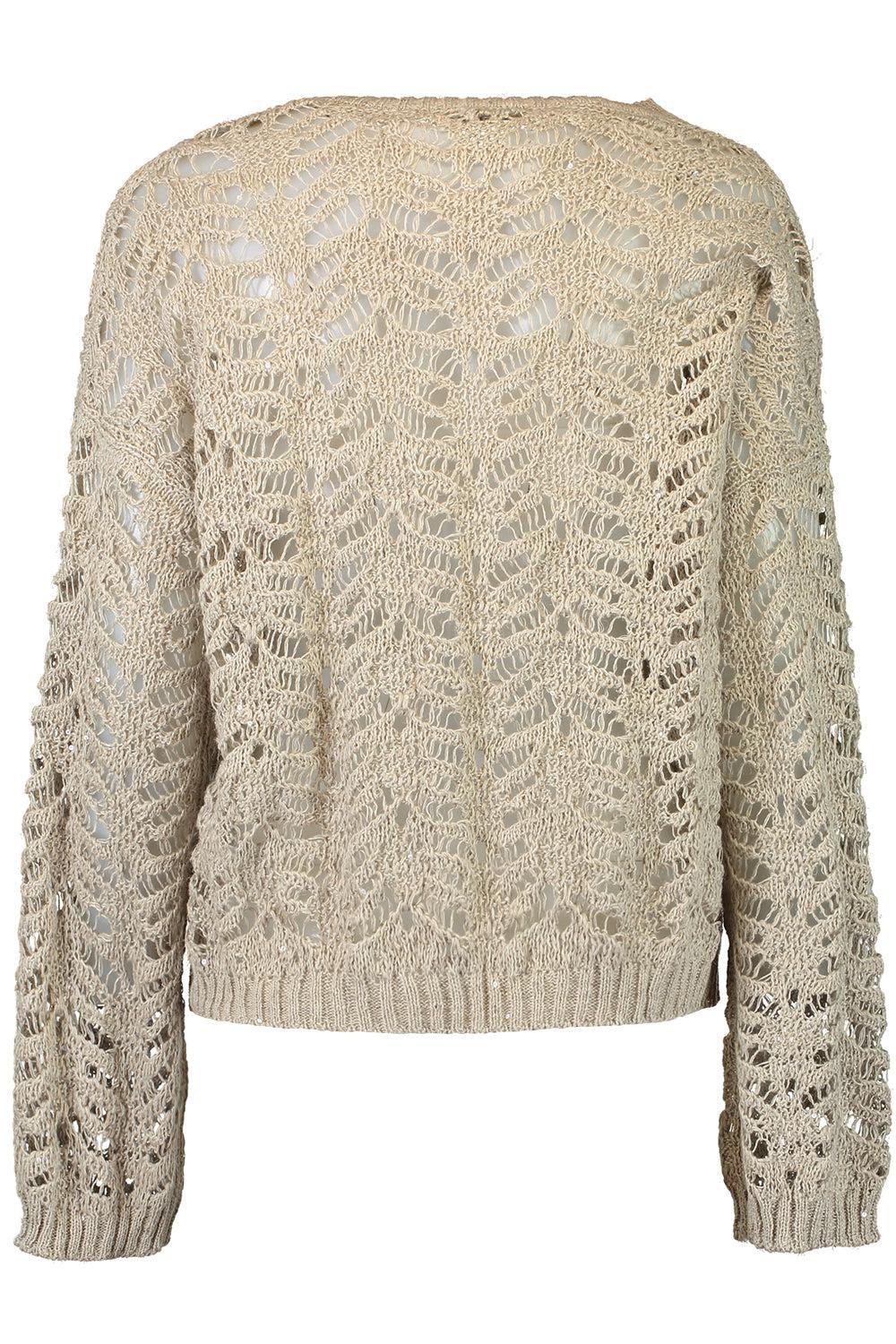 Luxe Micro Knit Sweater-BEIGE-XS-CLOTHINGTOPKNITS-BRUNELLO CUCINELLI
