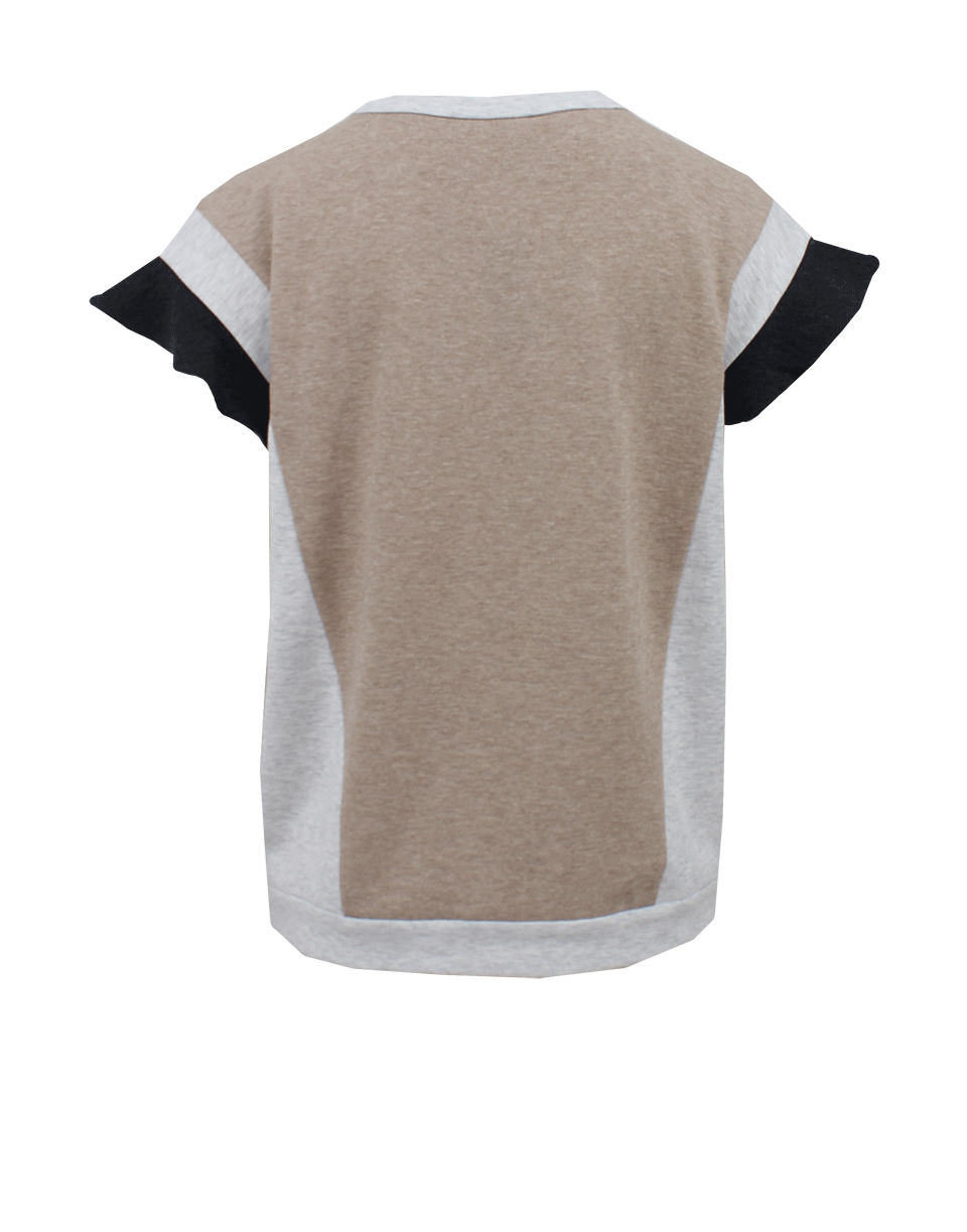 BRUNELLO CUCINELLI-Colorblock Boxy Sweatshirt-