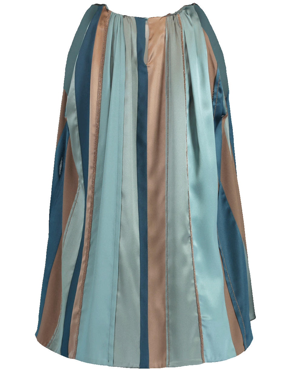 BRUNELLO CUCINELLI-Stripe Intarsia Halter Top-