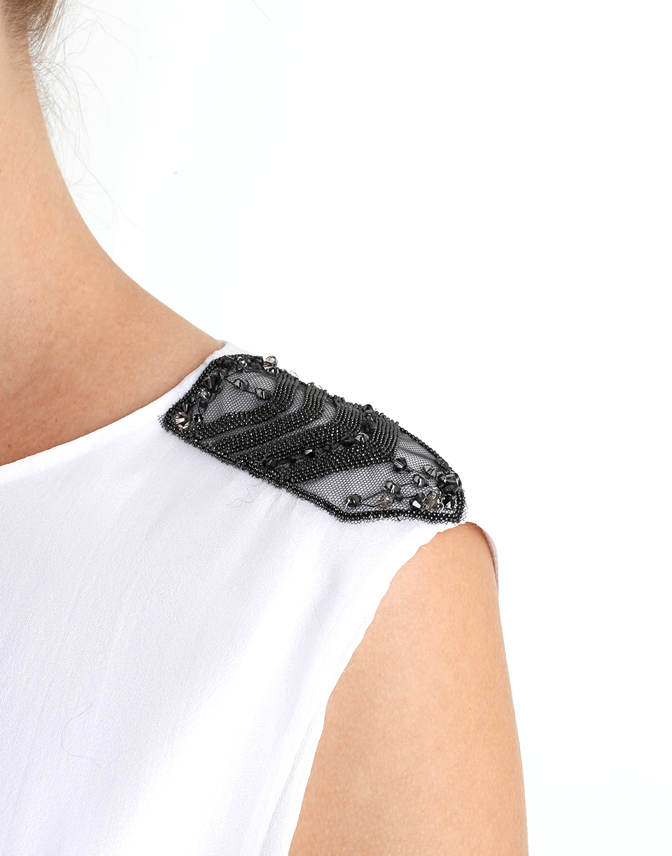 BRUNELLO CUCINELLI-Beaded Epaulet Overlay-