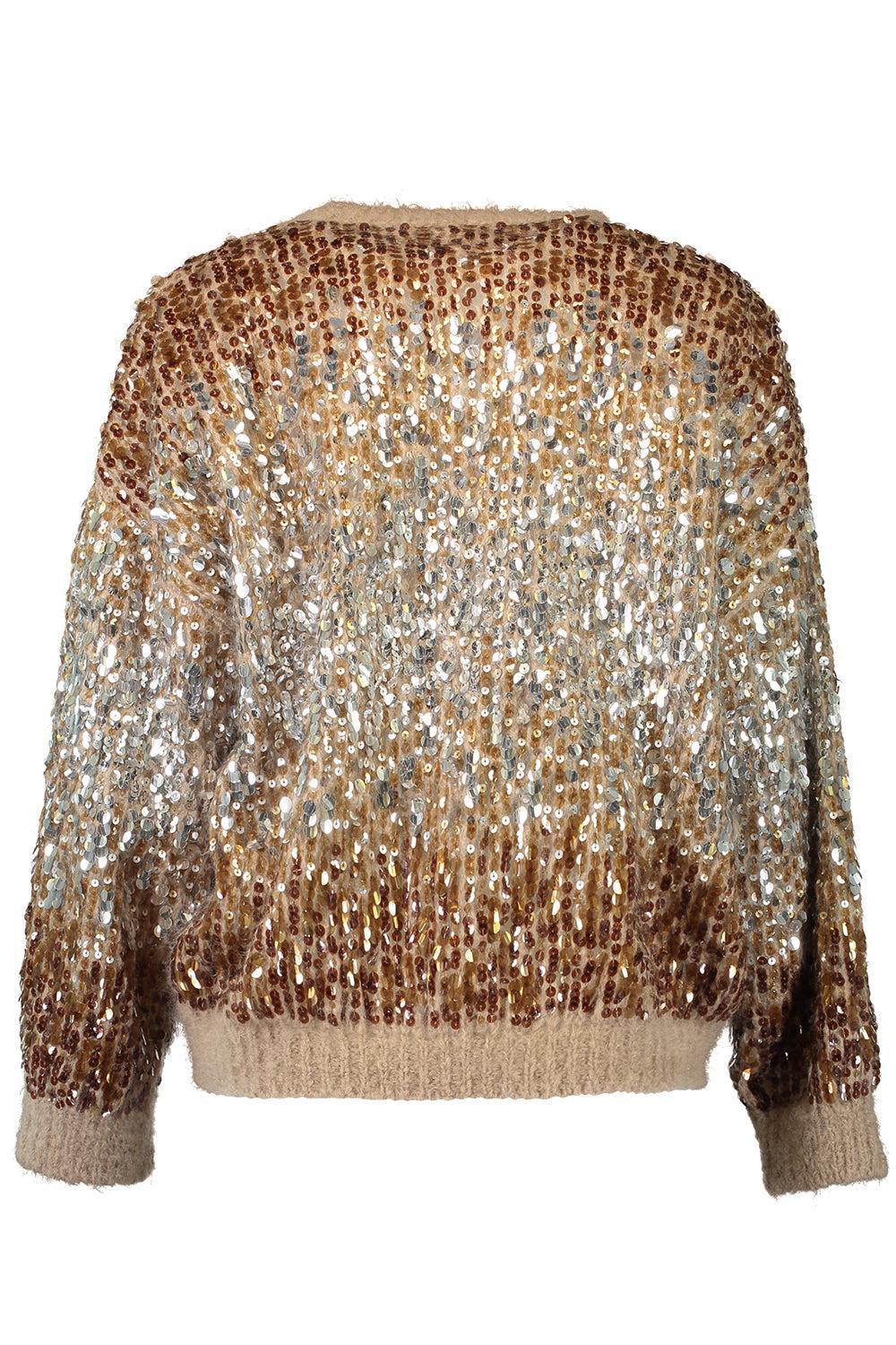 Multi-Size Pailette Crewneck Sweater-ALMDBTTR-XS-CLOTHINGTOPSWEATER-BRUNELLO CUCINELLI