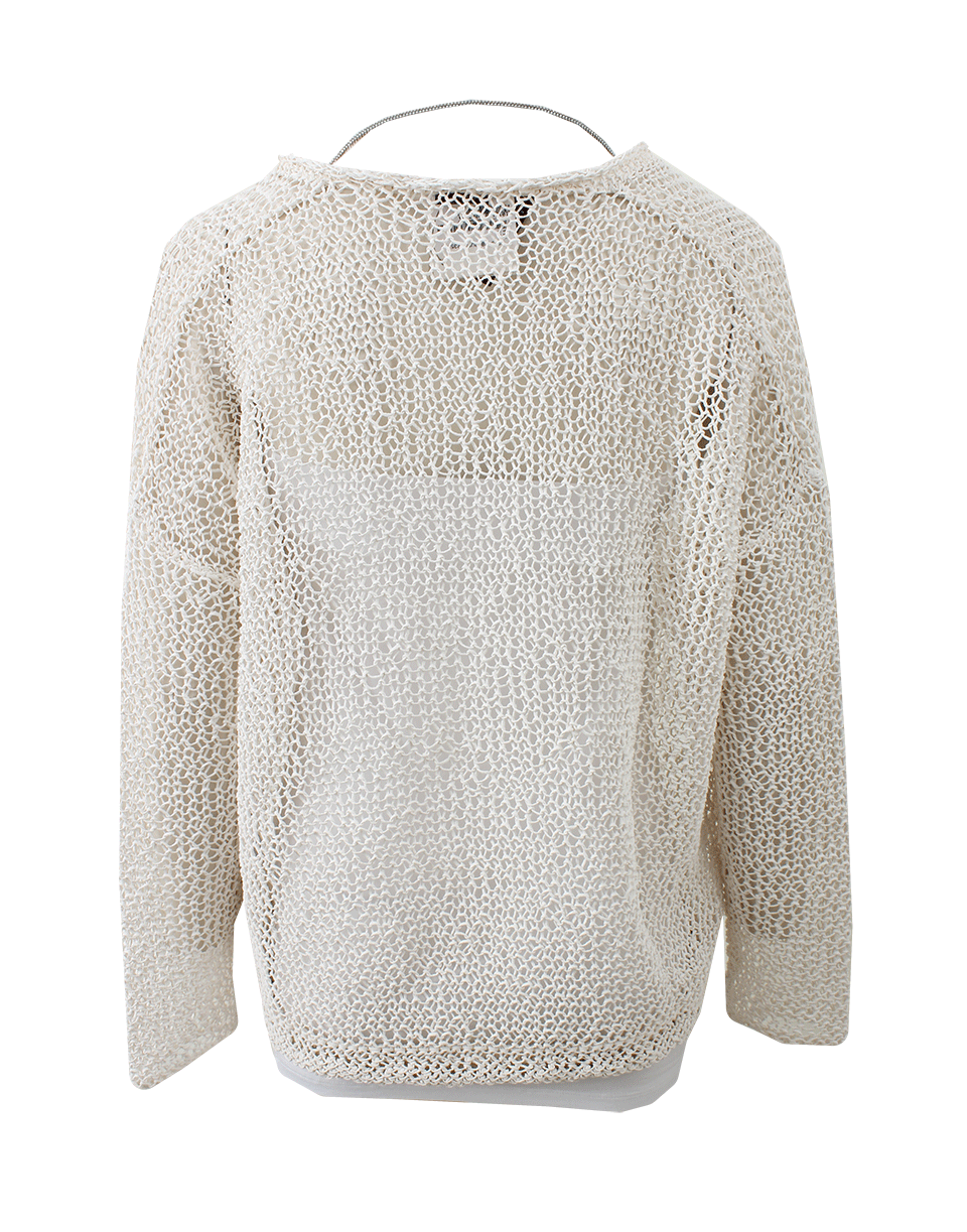 BRUNELLO CUCINELLI-Macrame Oversized Pullover-