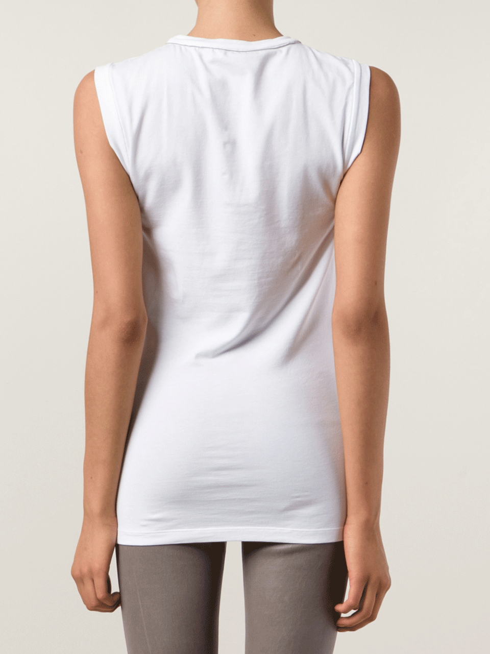 BRUNELLO CUCINELLI-Monili Trim Detail Tank-