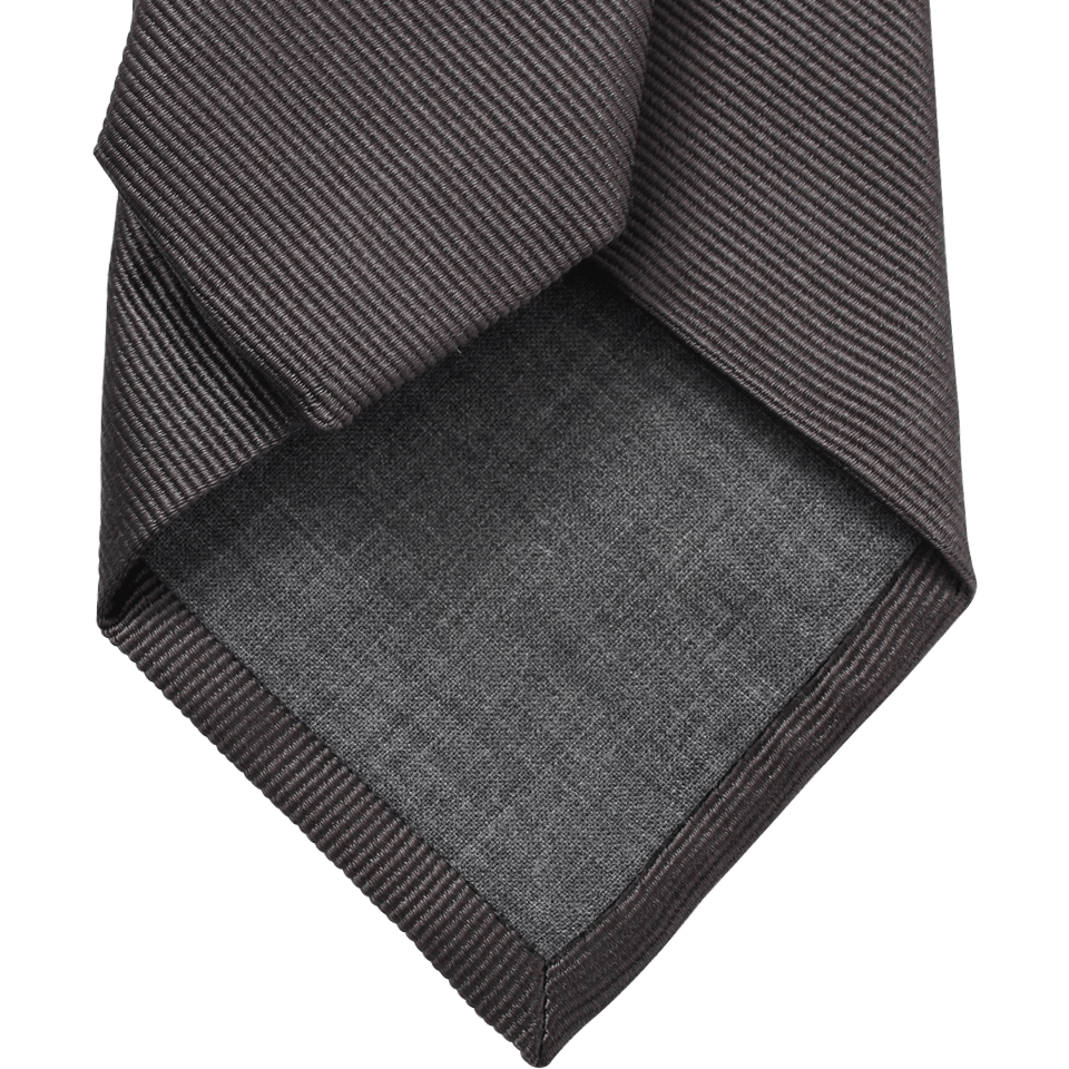 BRUNELLO CUCINELLI-Silk Tie-GREY