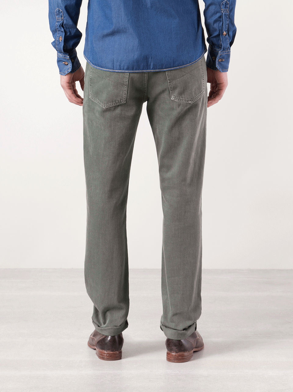 BRUNELLO CUCINELLI-Basic Fit Denim Pant-