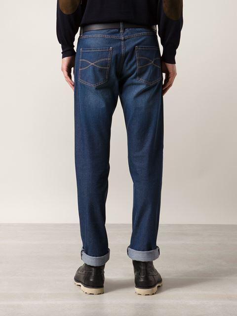 BRUNELLO CUCINELLI-Basic Fit Denim Pant-