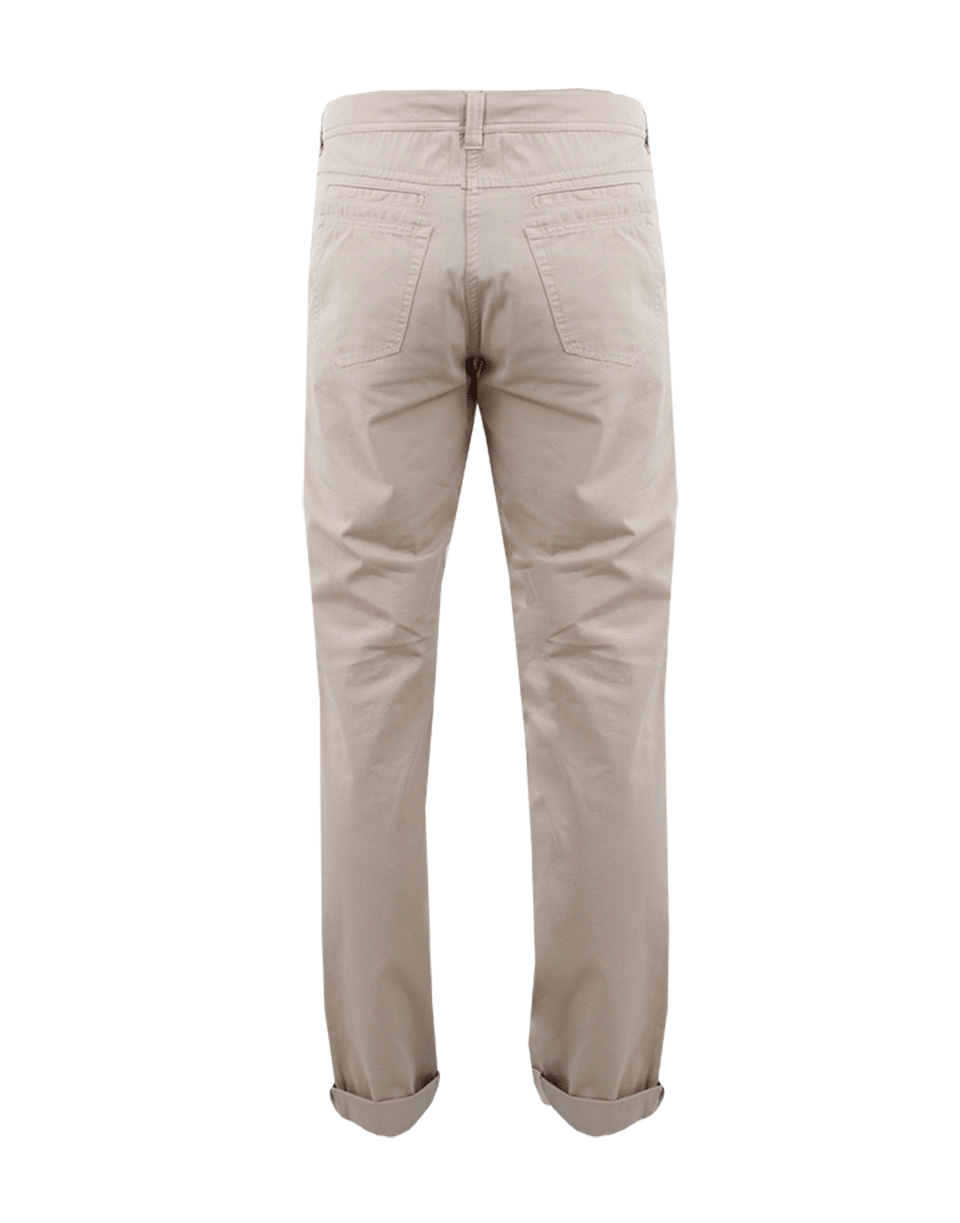 BRUNELLO CUCINELLI-Flat Front Trouser-