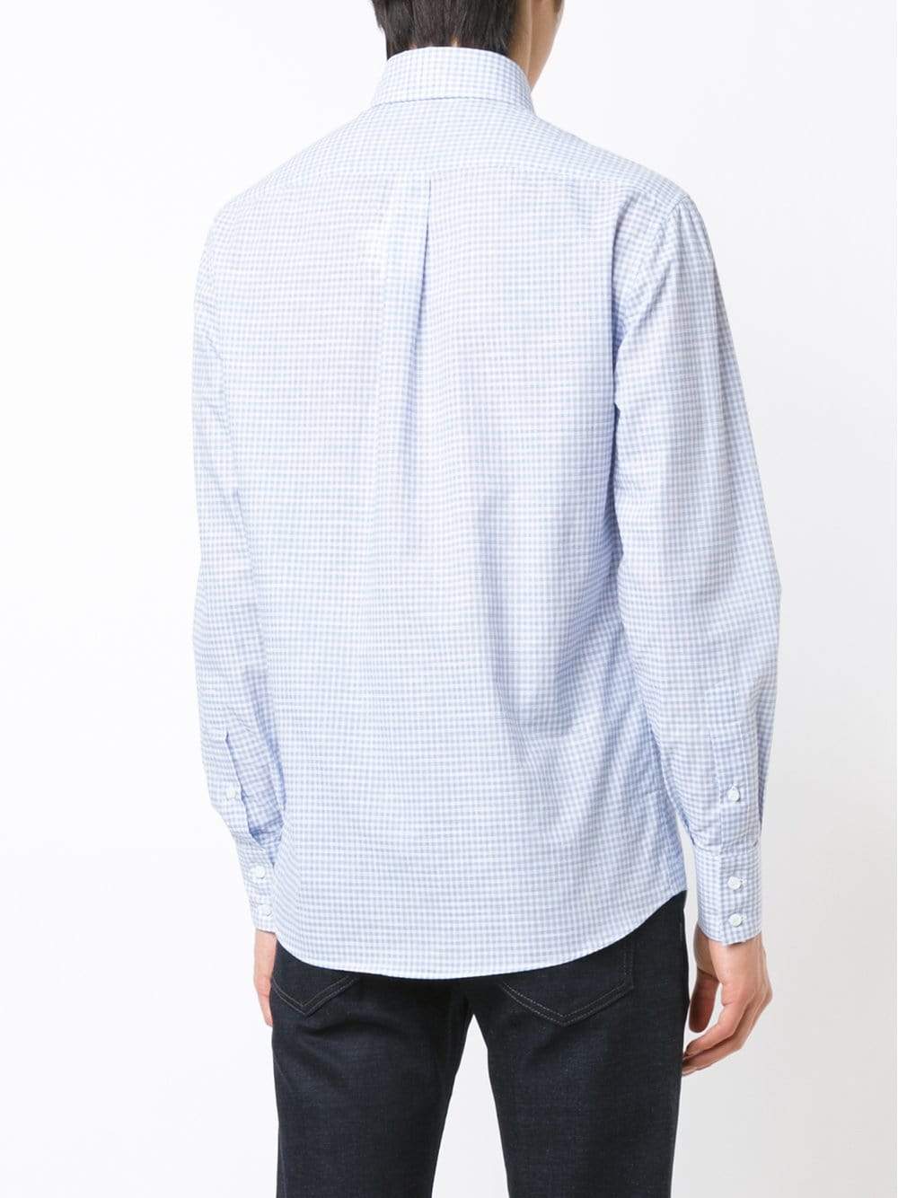 BRUNELLO CUCINELLI-Checked Shirt-