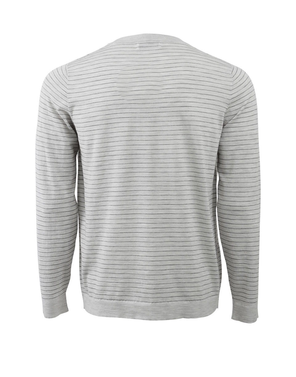 BRUNELLO CUCINELLI-Stripe Fine Gauge Sweater-