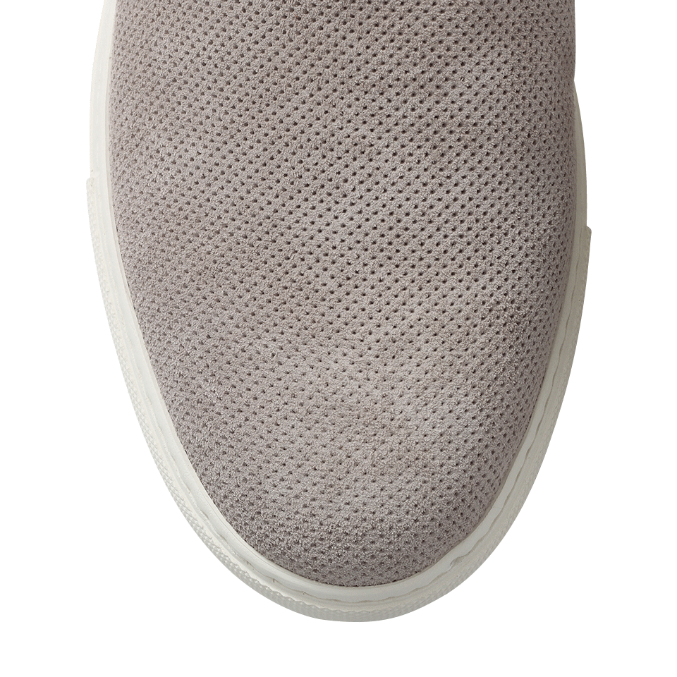 BRUNELLO CUCINELLI-Perforated Suede Slip-On-