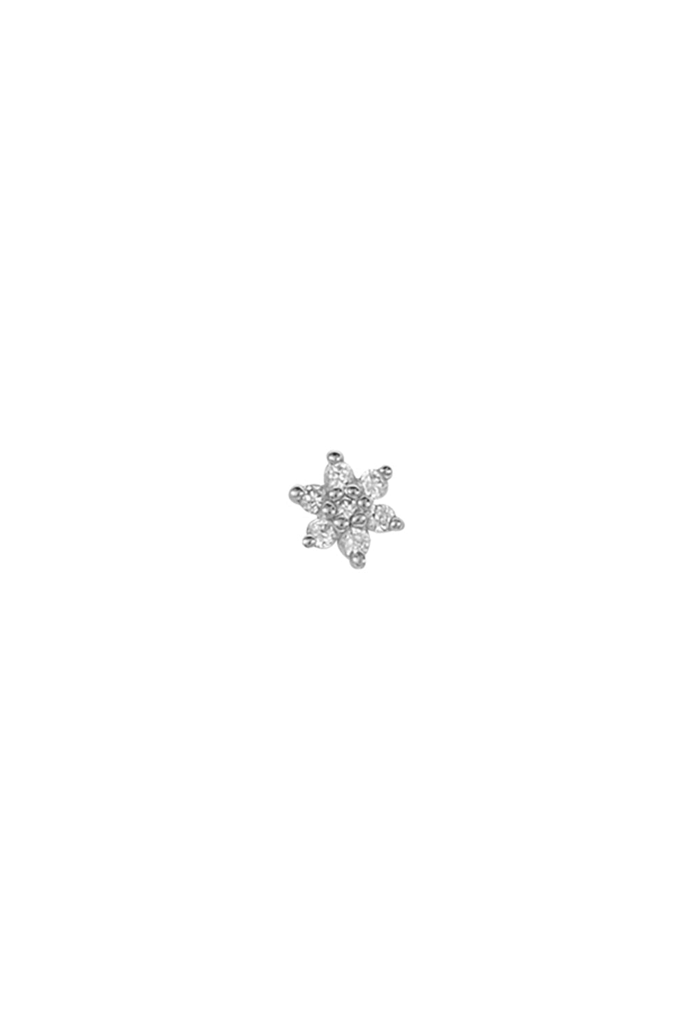 Diamond Flower 2 Pin-WHITE GOLD-JEWELRYFINE JEWELPIERCING-BVLA
