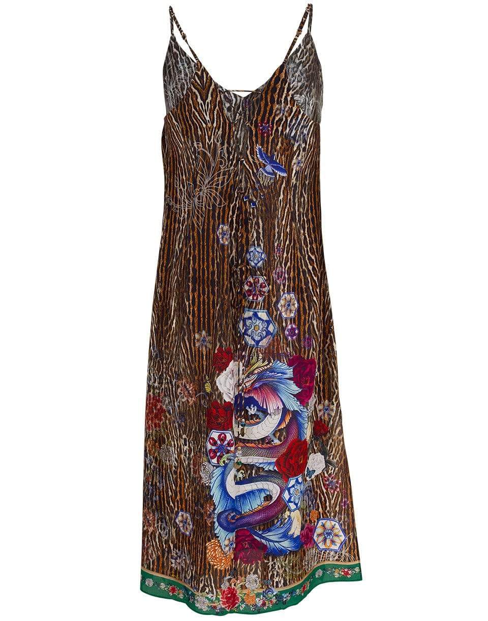 CAMILLA-Jewl of Jupiter Lace Up Midi Dress-