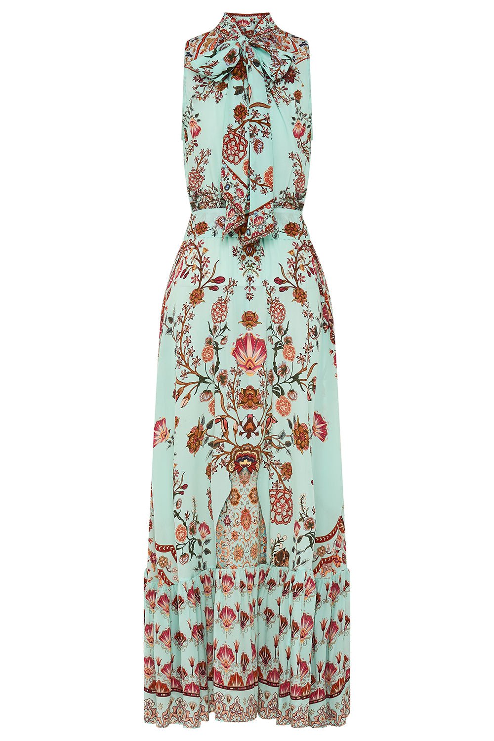 CAMILLA-Halterneck Long Dress-