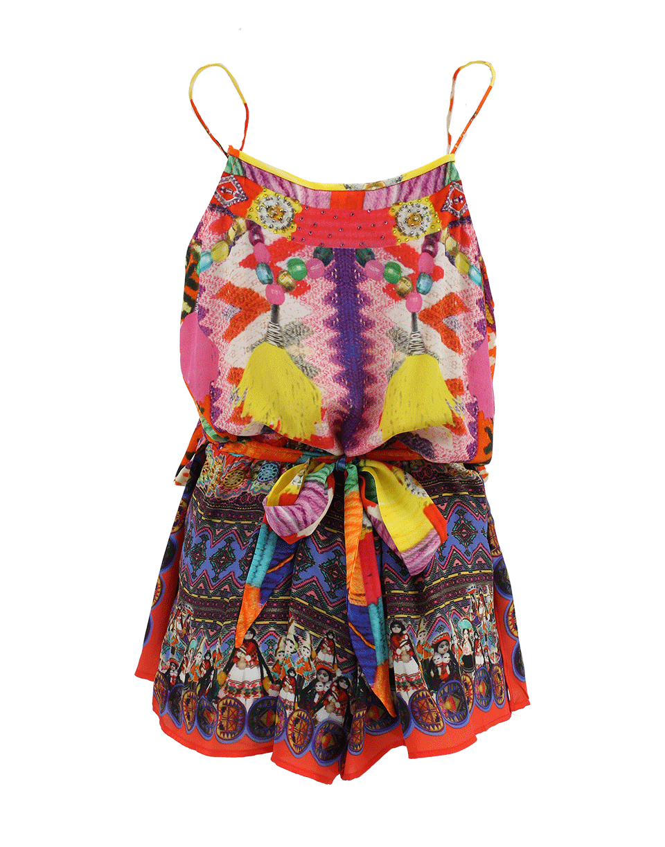 CAMILLA-Shoestring Worry Doll Playsuit-