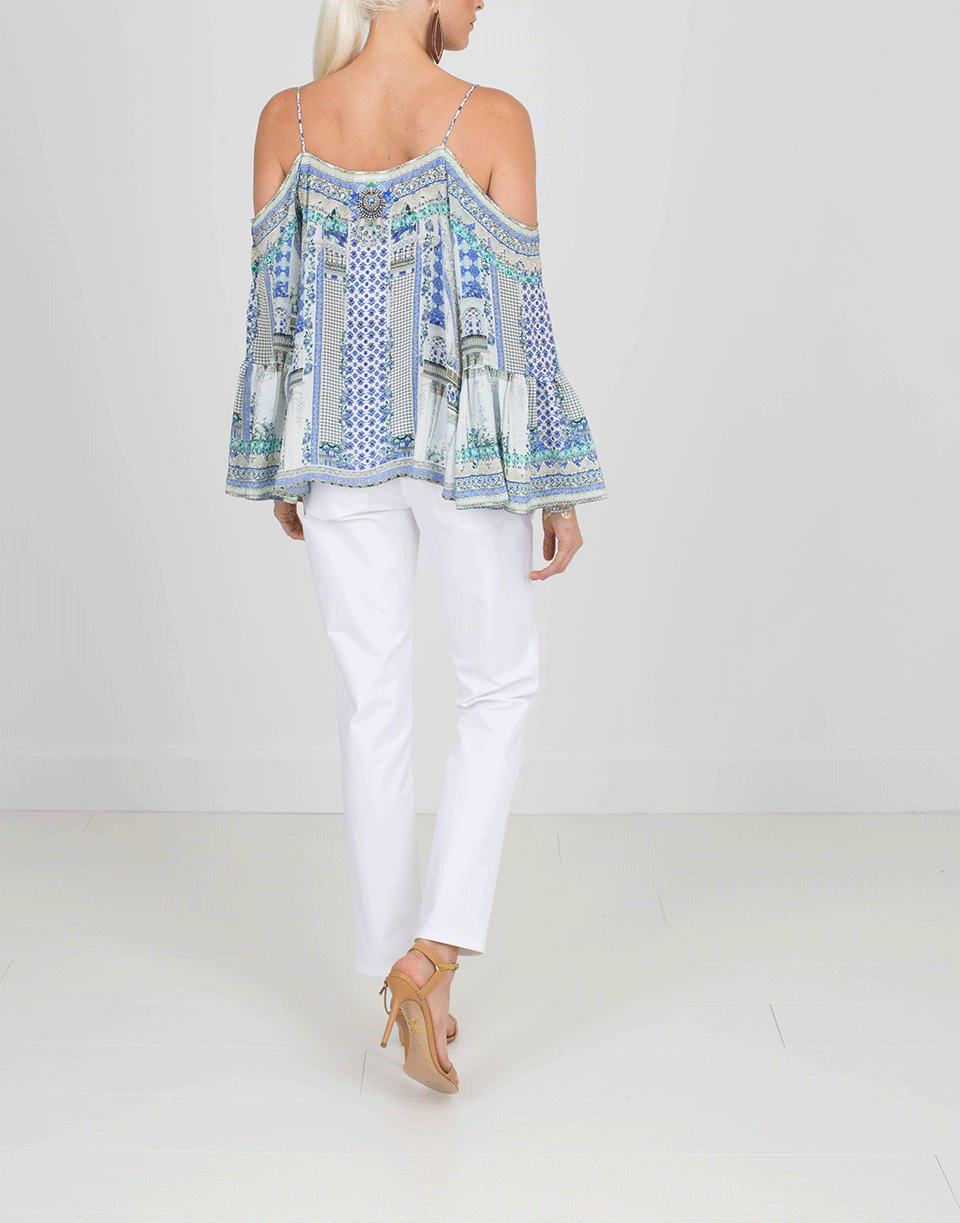 CAMILLA-Drop Shoulder Top-