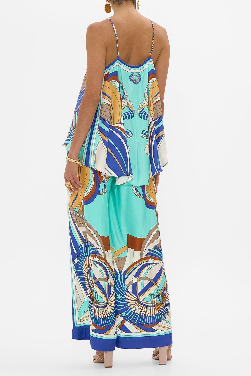 CAMILLA-Relaxed Panel Pant-