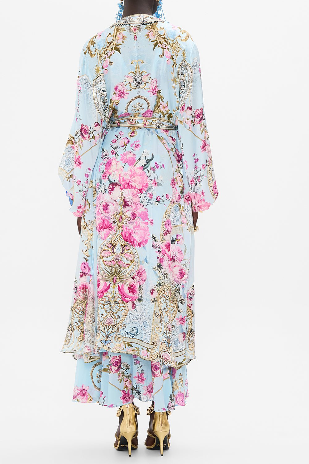 CAMILLA-Blouson Layer Dress-DOWNPATH