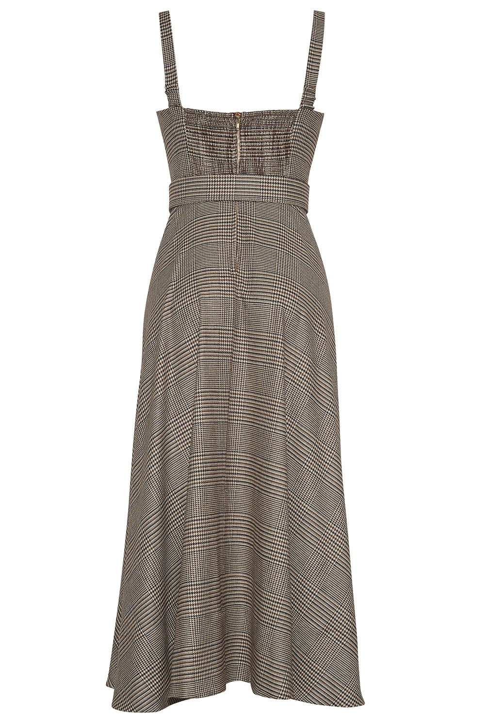 CARA CARA-Calypso Dress - Houndstooth Plaid-