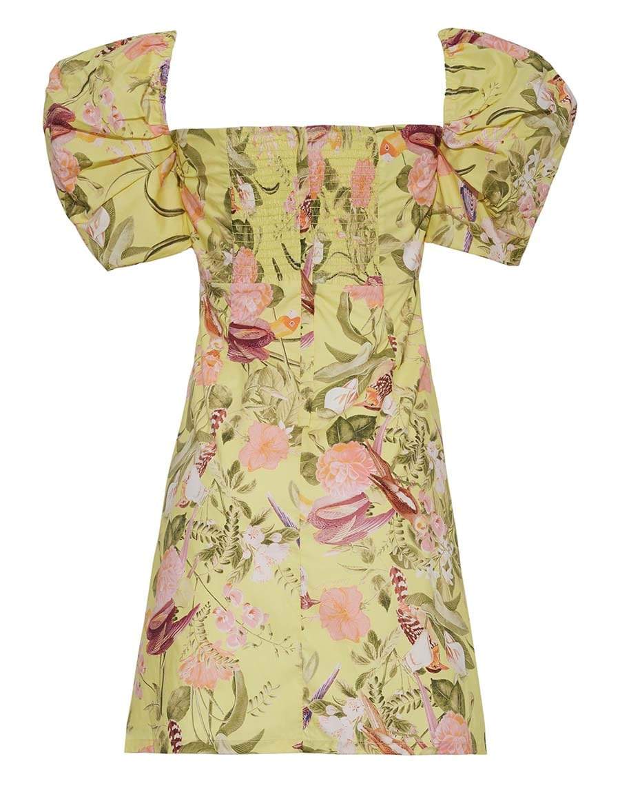 CARA CARA-Puff Sleeve Kelly Dress-