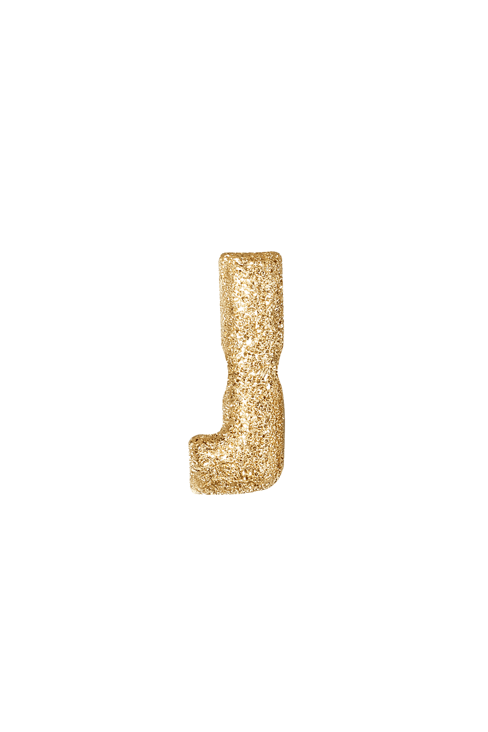 CAROLINA BUCCI-Forte Florentine Finish Initial Letter Bead-YELLOW GOLD