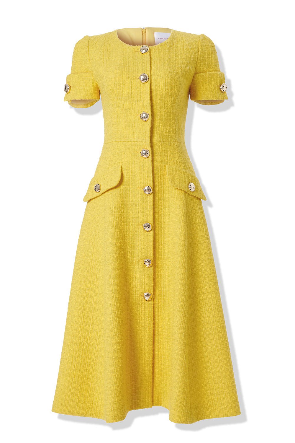 Short Sleeve Midi Dress | CAROLINA HERRERA Marissa Collections Short Sleeve Midi Dress | CAROLINA HERRERA Marissa Collections