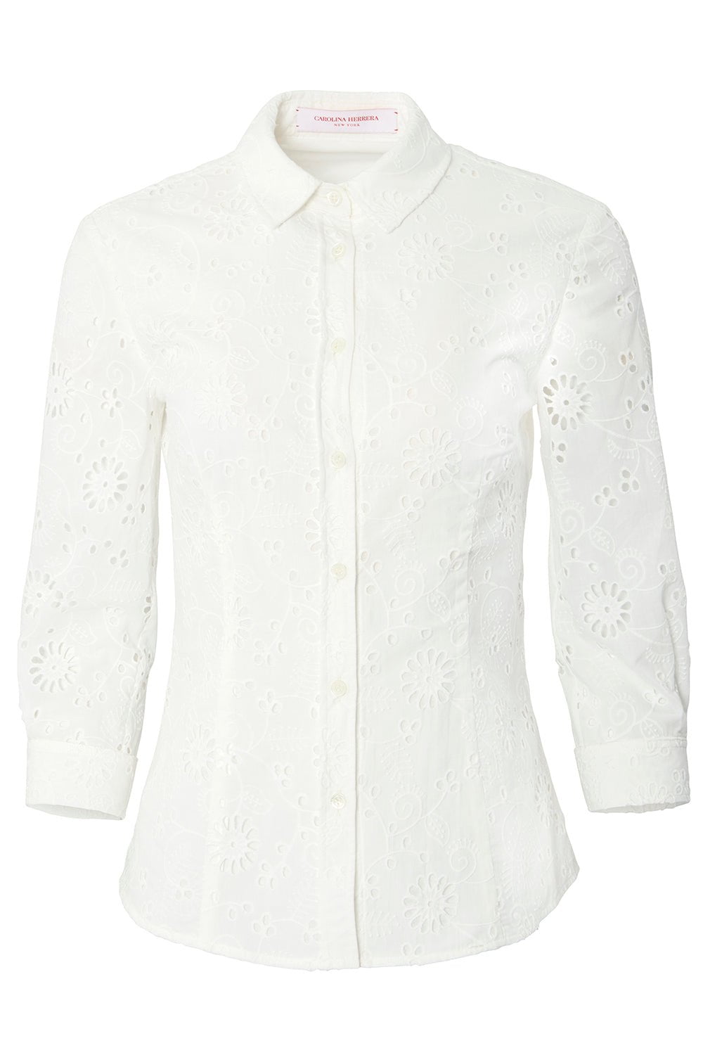 Sariah Eyelet Top - White, Fashion Nova, Shirts & Blouses