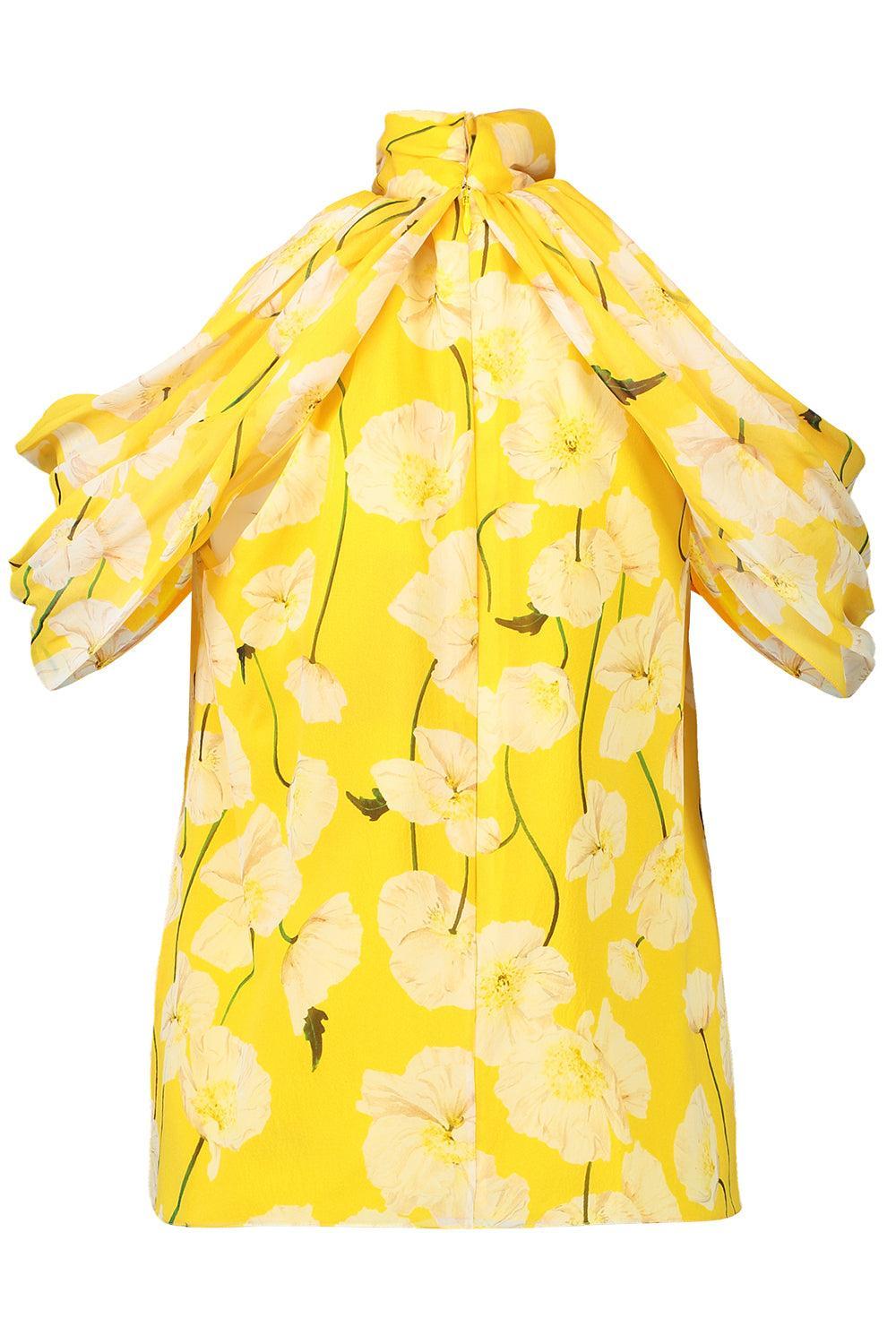 Halterneck Blouse-WHTMULTI-0-CLOTHINGTOPBLOUSE-CAROLINA HERRERA