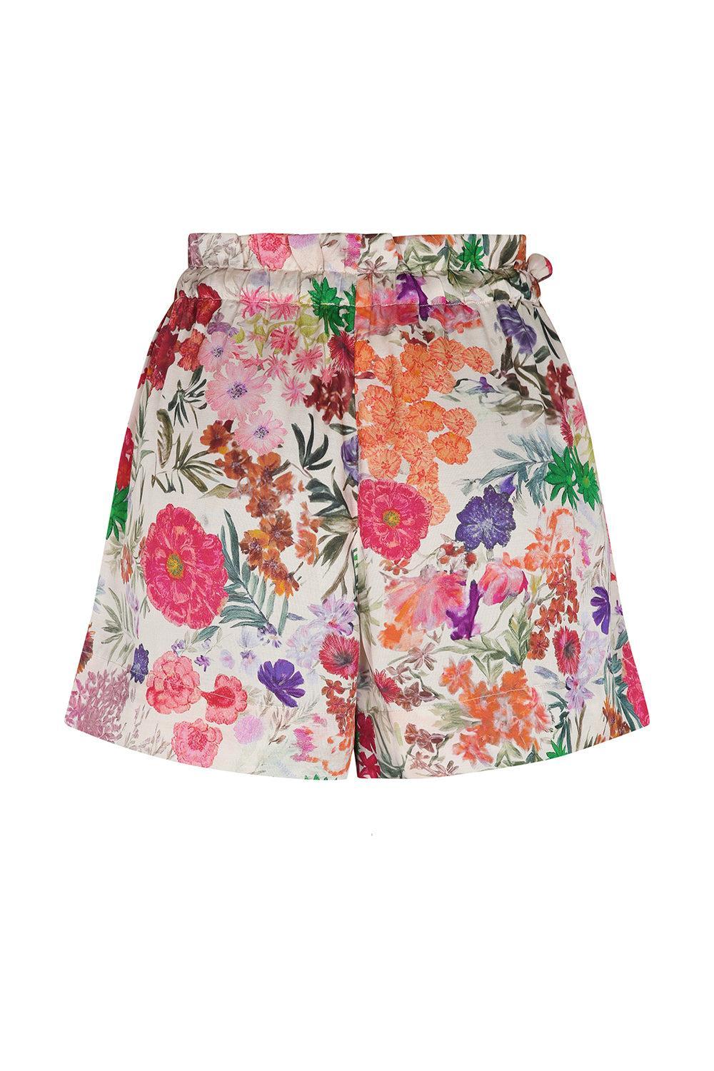 Moni Shorts-FLRL PNK-XS-CLOTHINGPANTSHORT-CAROLINA K