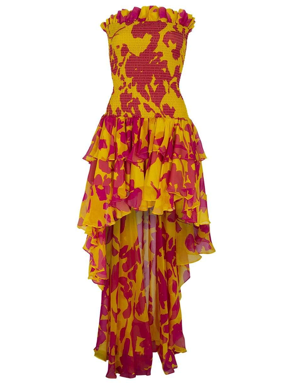 colorful dress Lola Smocked Dress