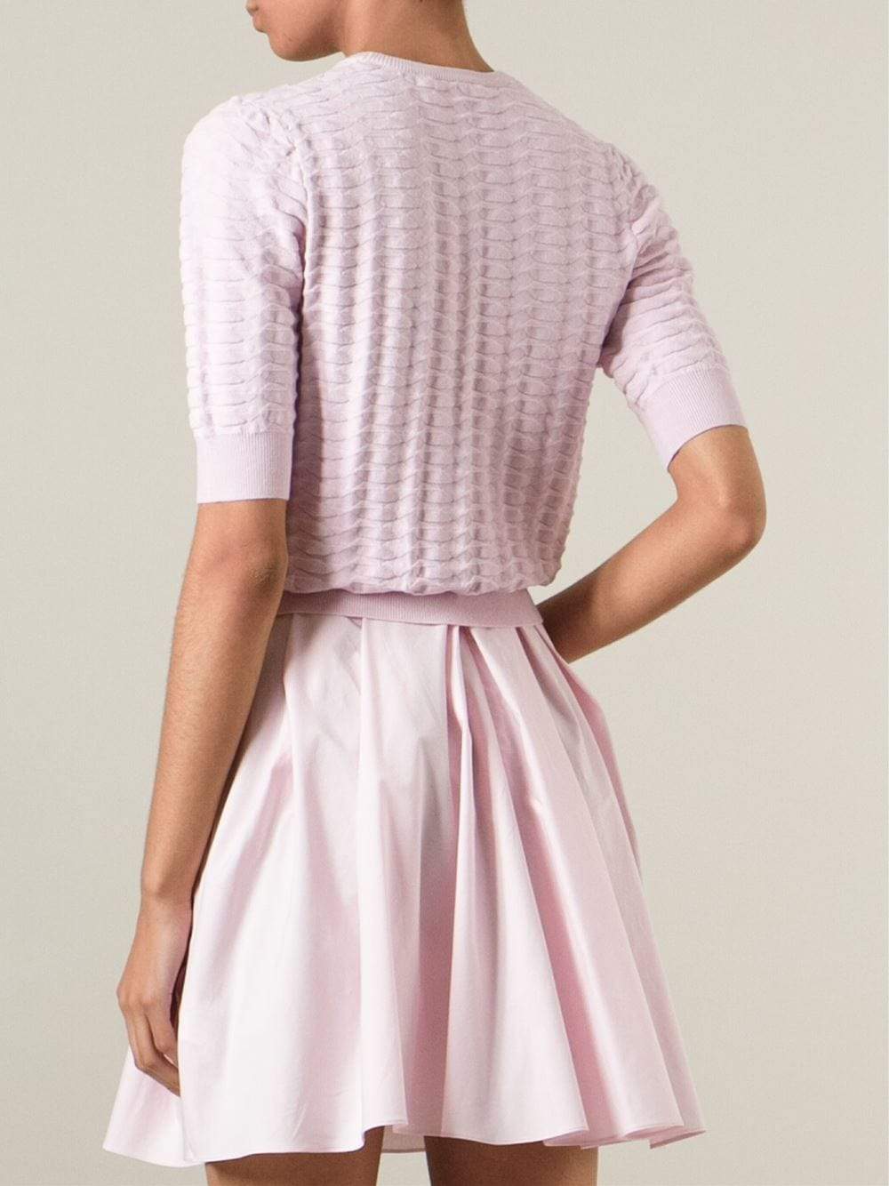 CARVEN-Textured Knit Pullover-